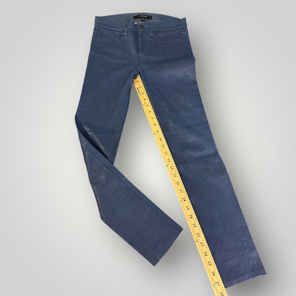JOES JEANS Womens Indigo Skinny  Lamb Leather Pants Size 27 Style H6565252 - Picture 13 of 13
